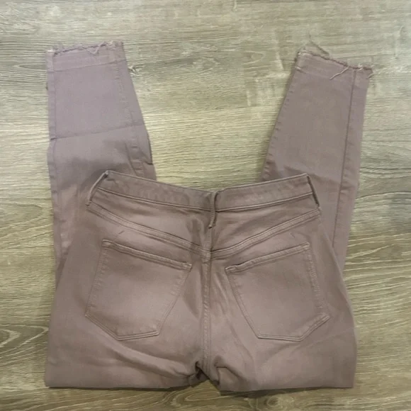 Mossimo Supply Co. Women's size 12 high rise Skinny Jeans in Lavender - Picture 6 of 6